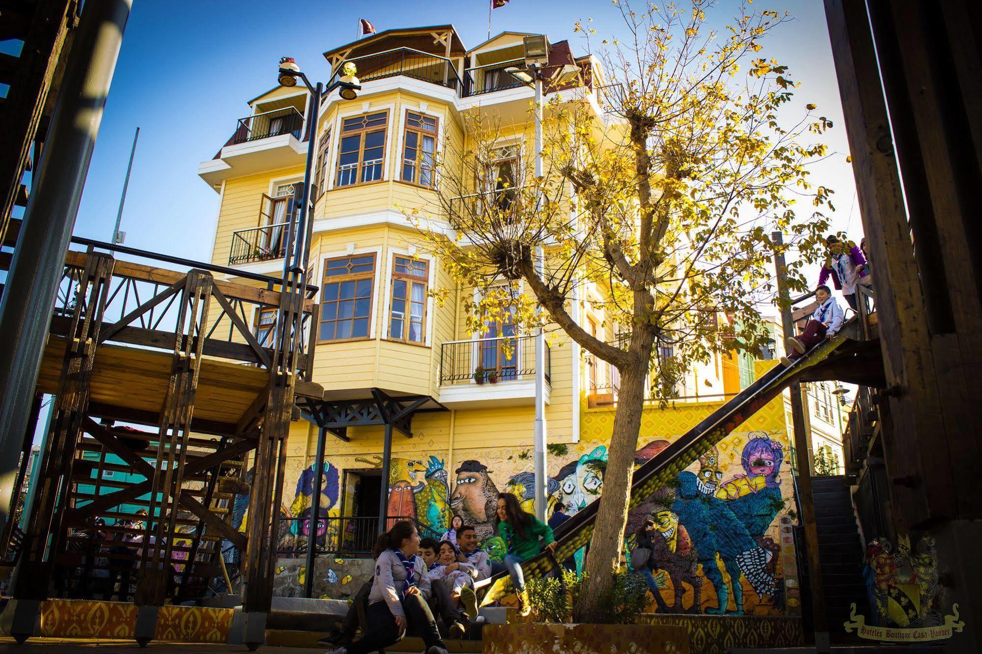 Hotel Boutique Casa Vander Valparaíso Exterior foto